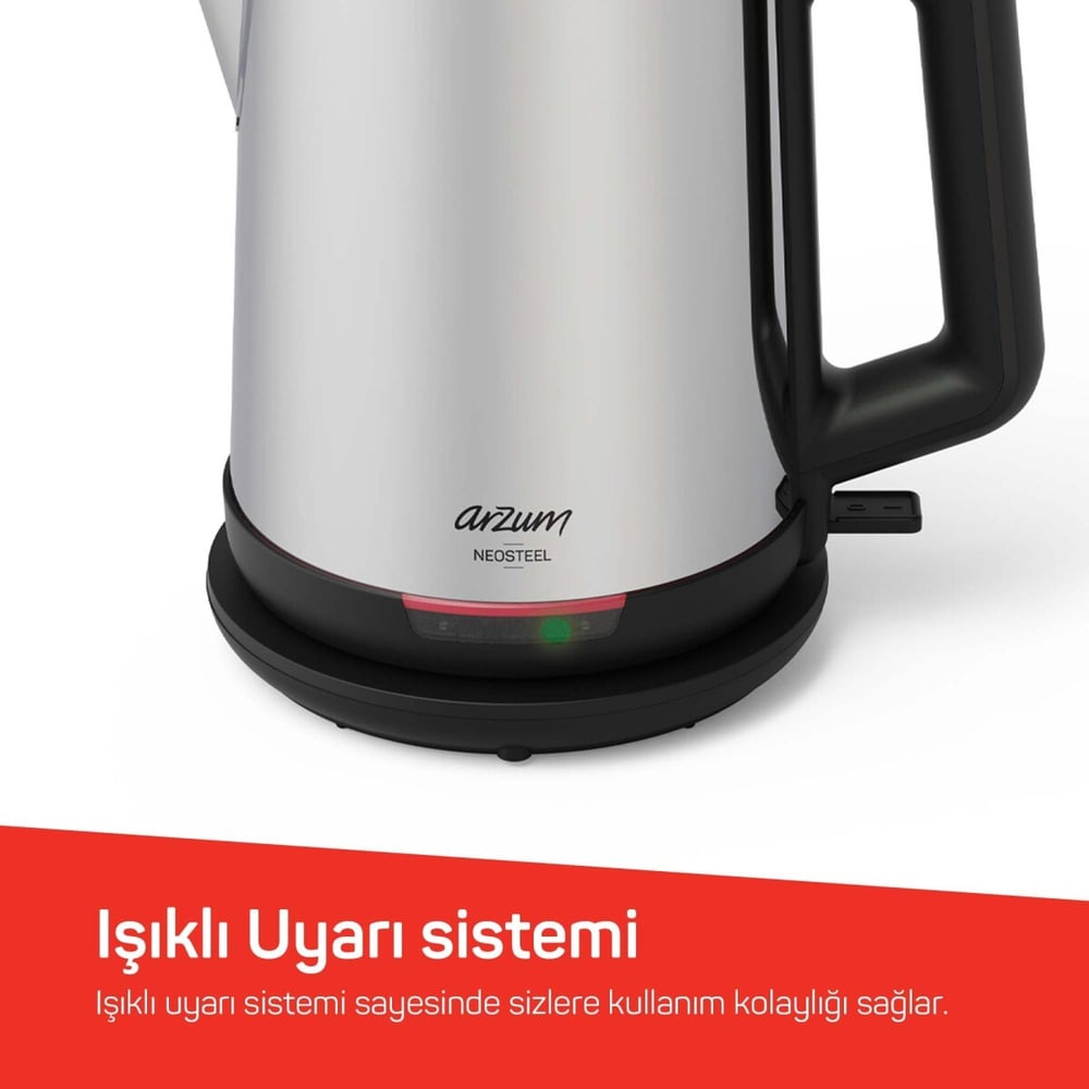Arzum AR3158-0600 İnox Neosteel Çay Makinesi