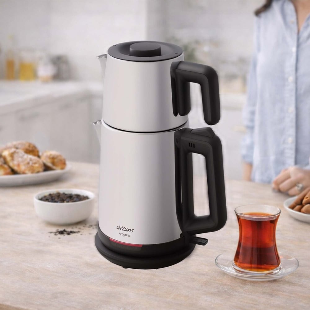 Arzum AR3158-0600 İnox Neosteel Çay Makinesi