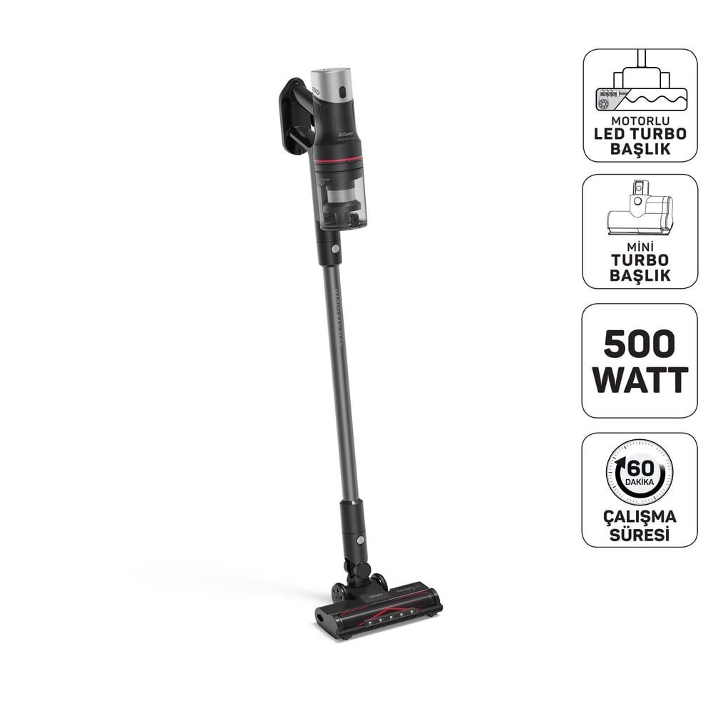 Arzum AR4209-0100 Siyah Magiclean Dikey Süpürge