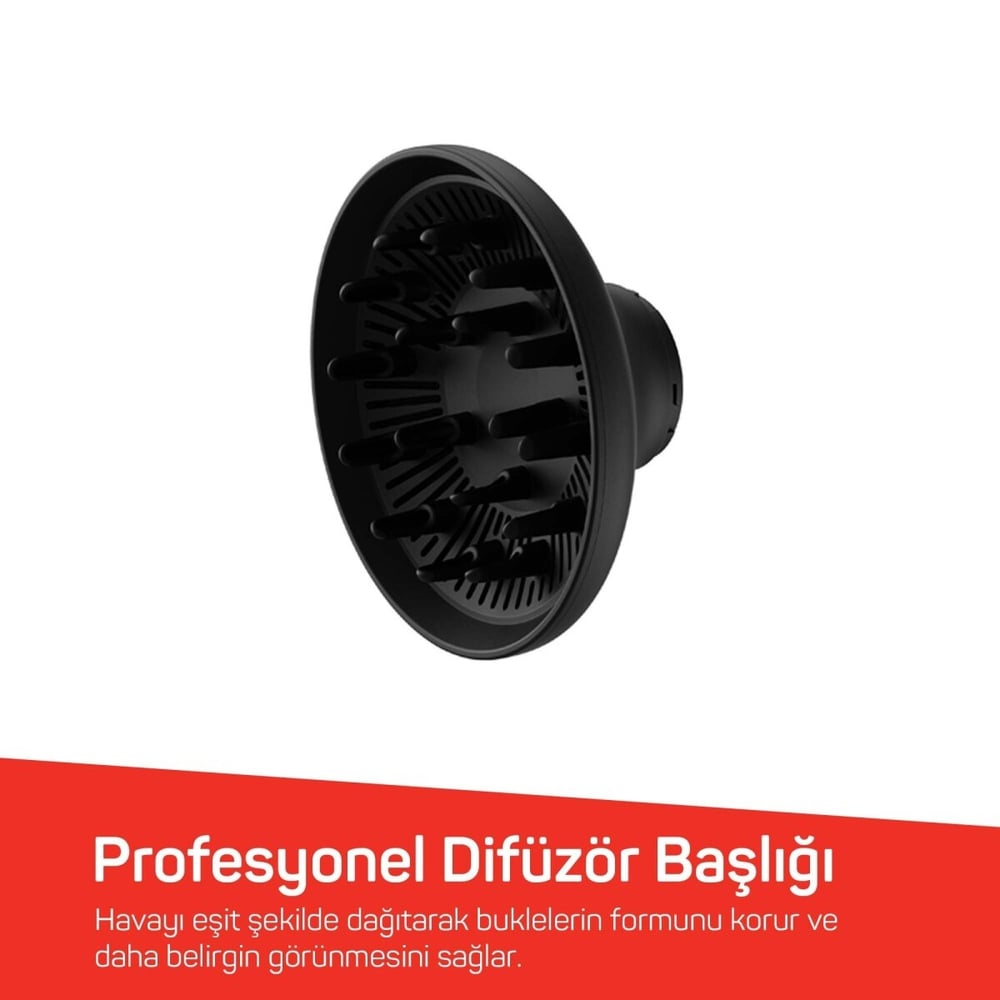 Arzum AR5138-1700 Gri Hairstar ION Saç Kurutma Makinesi