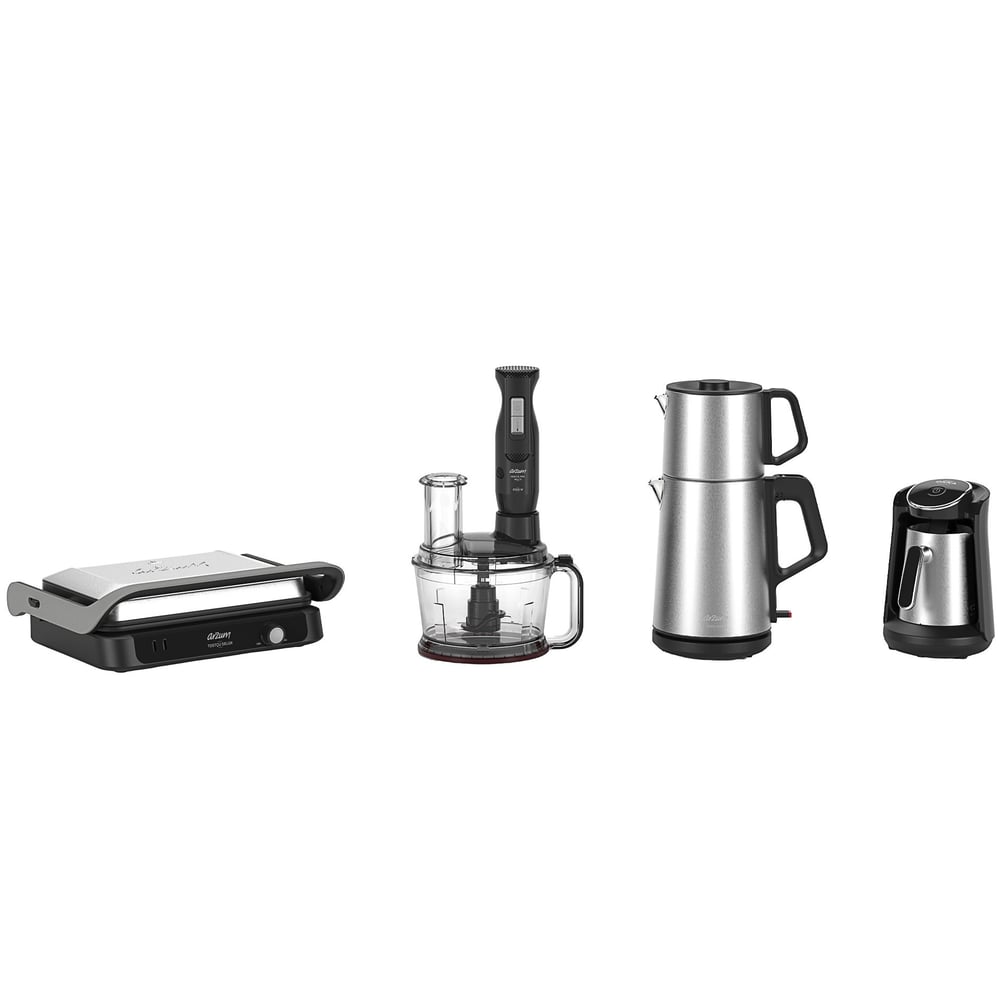 Arzum AR9030-0600 İnox Set (AR2001-0700, AR1198-0100, AR3149-0600, OK0010-0500)