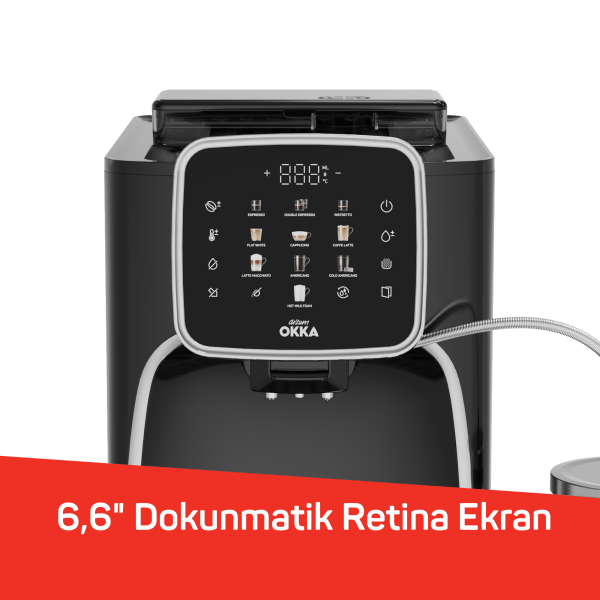 Arzum OK0028-0500 Krom Espresso Pro M Esp. Makinesi