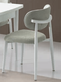 Bulut Polo Metal Sandalye İskelet Beyaz