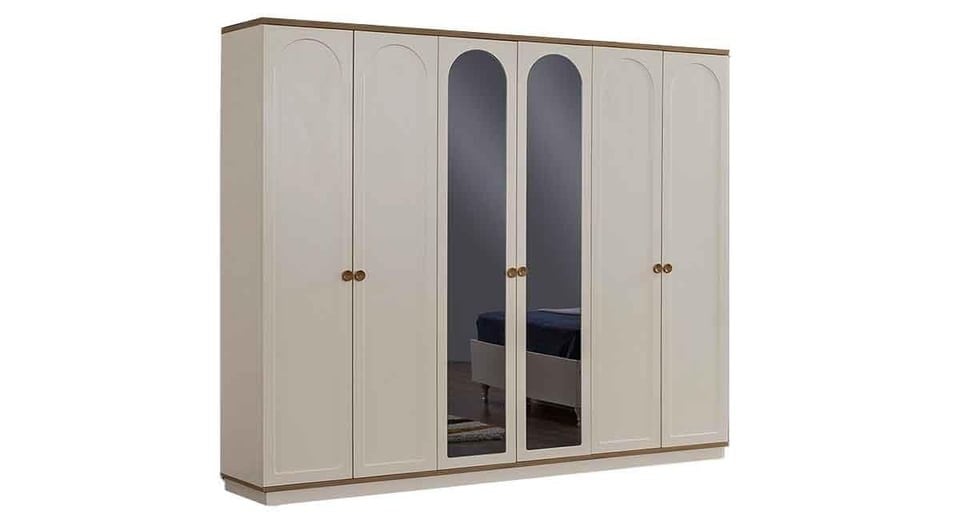 Dardason M280 Buse 6 Kapılı Dolap