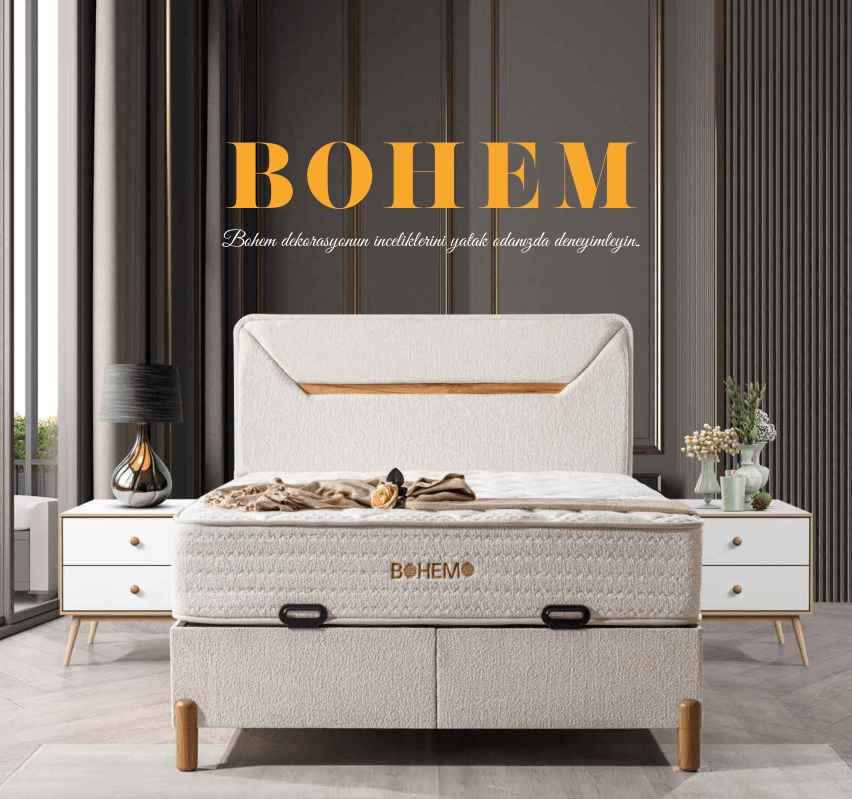 Dizayns Bohemo 150*200 Yatak