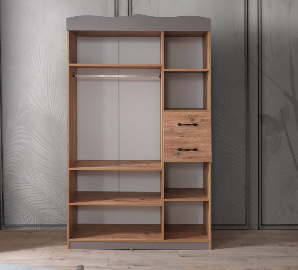 Evart E580 Rio 3 Kapılı 4 Kapaklı Gardolap