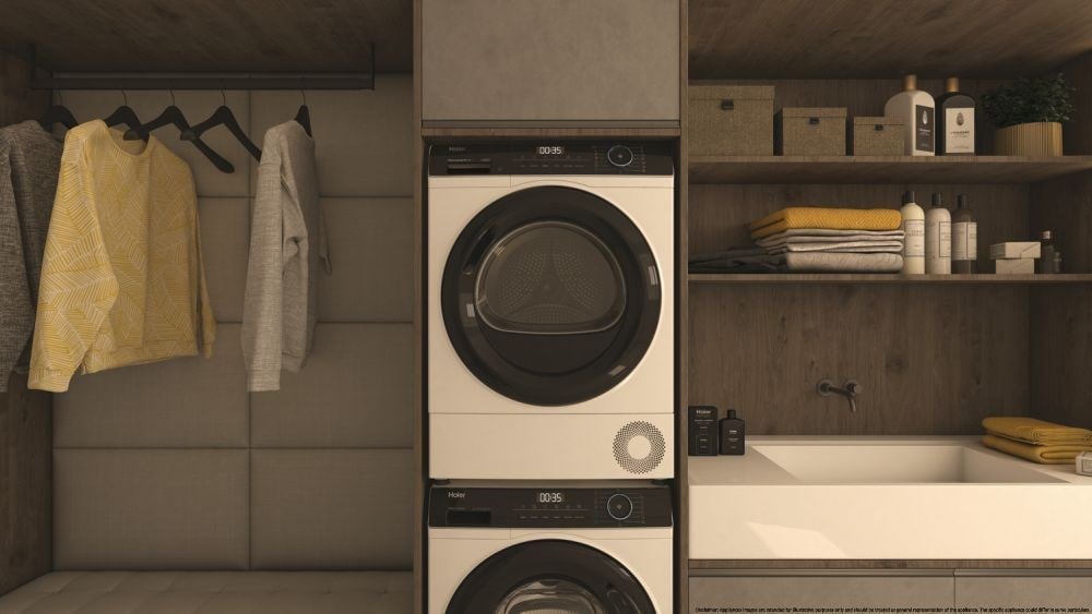 Haier HD90-A2939E-Tr 9 KG Wifi Isı Pompanlı Kurutma Makinesi