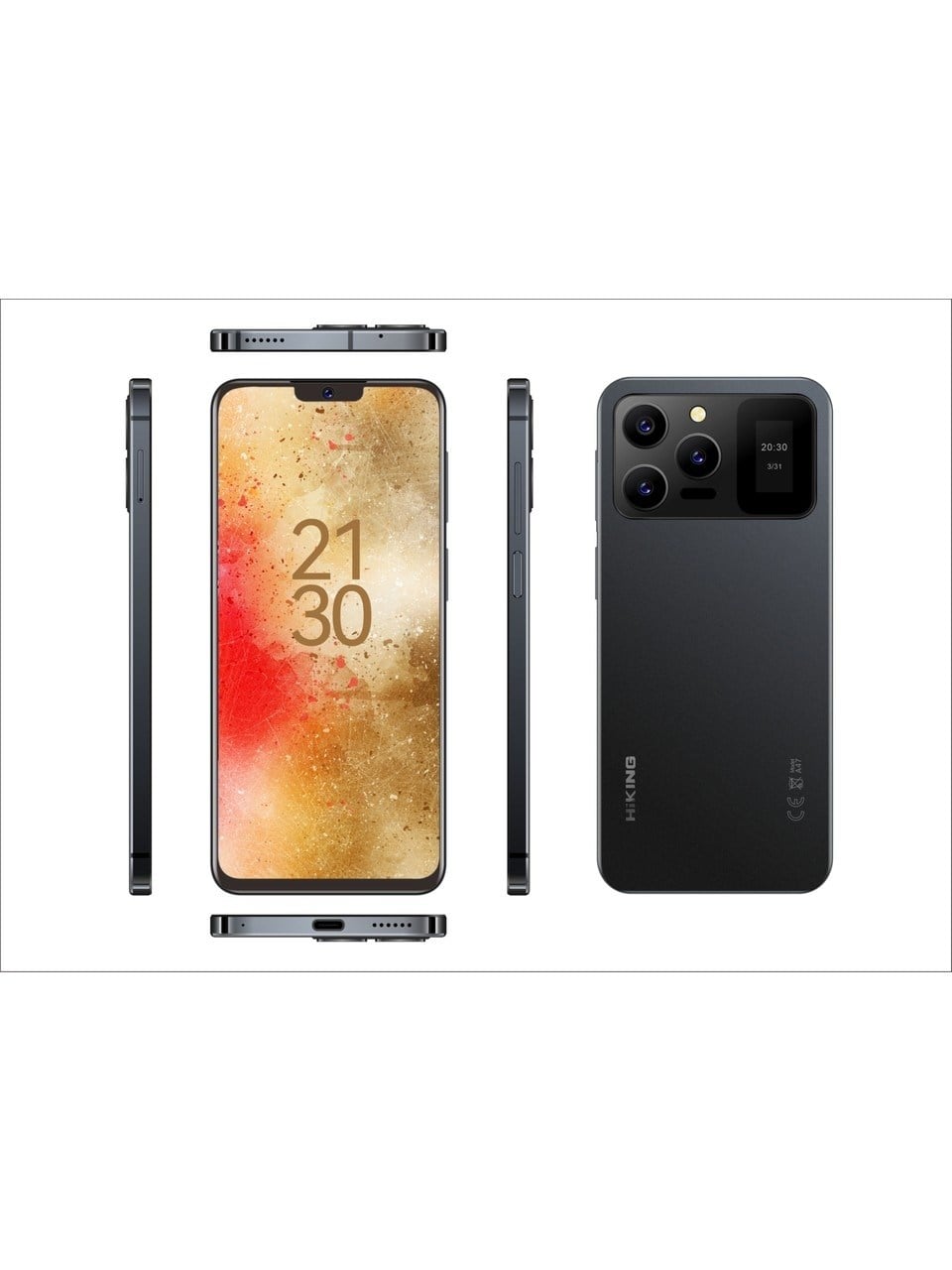 Hiking A47 Cep Telefonu Black 6GB RAM 128GB