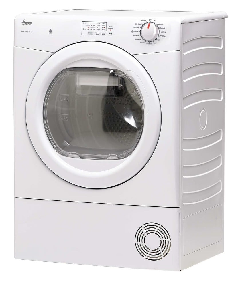 Hoover HL EH8N1E- A++ Sınıfı, 8 Kg Isı Pompalı, Beyaz Kurutma Makinesi