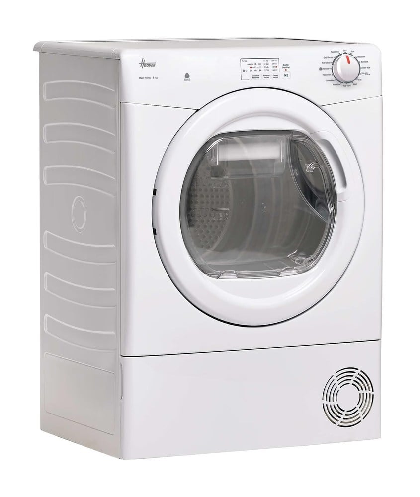 Hoover HL EH8N1E- A++ Sınıfı, 8 Kg Isı Pompalı, Beyaz Kurutma Makinesi