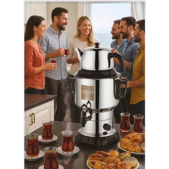 İnova Avesta AVI1150 Opal 6 LT 1100W Çay Semaver