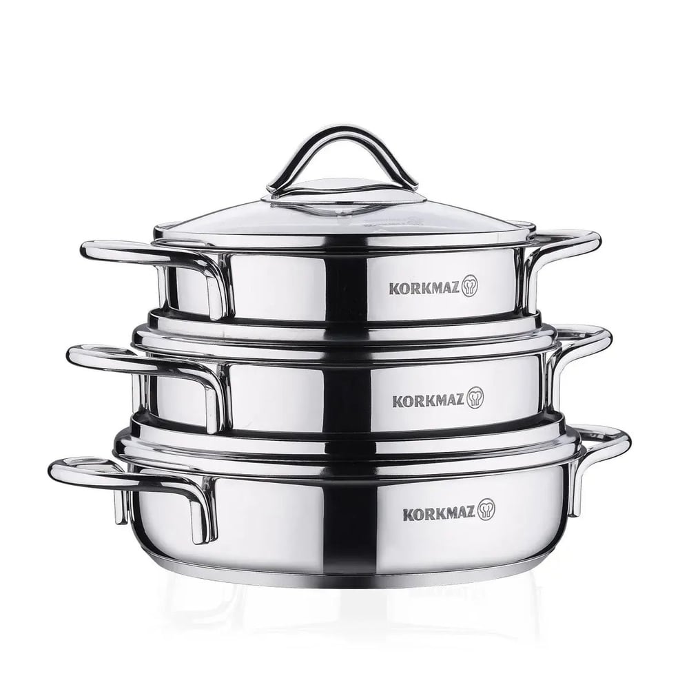 Korkmaz A1805 Tombik 6 Parça Omlet Set