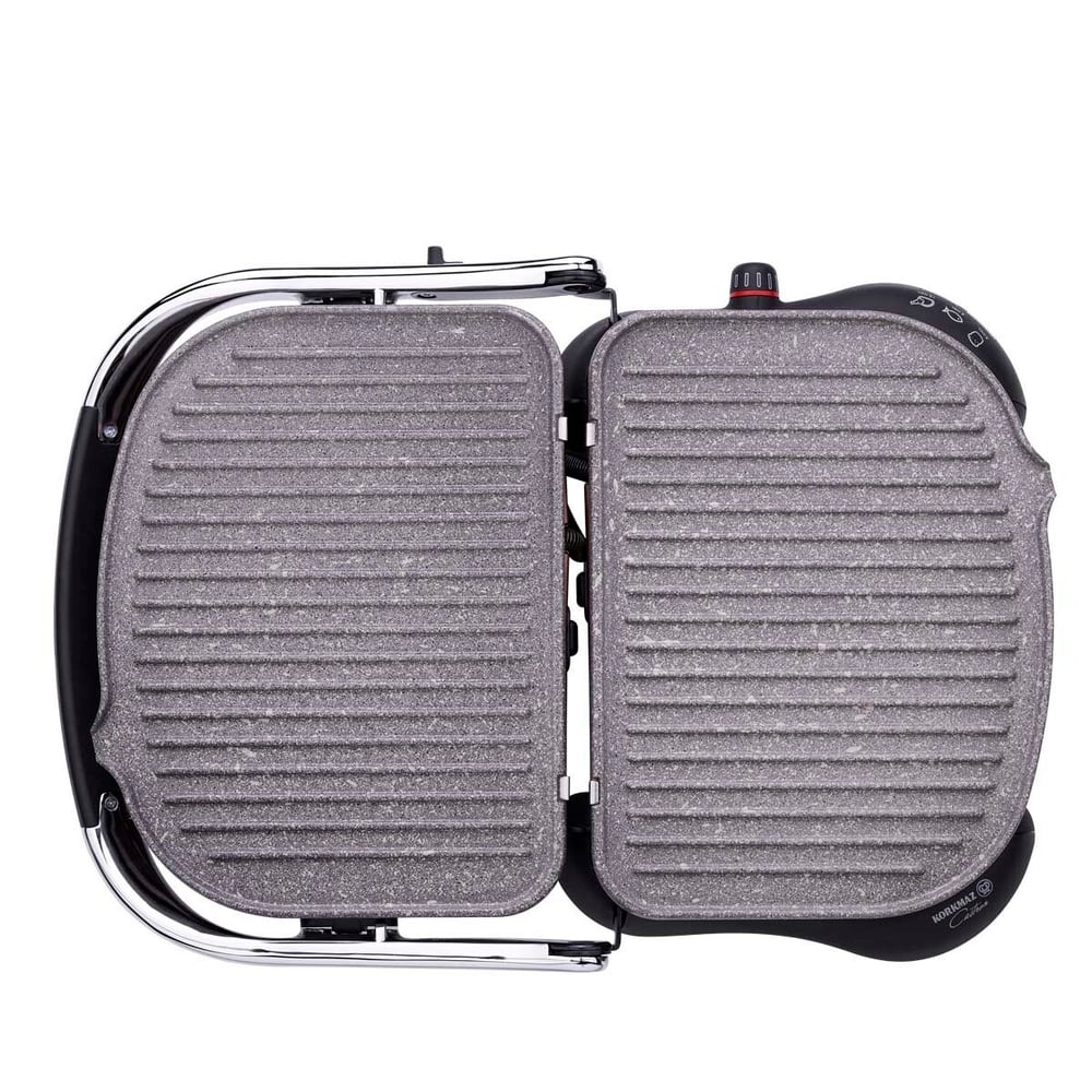 Korkmaz A324-12 Castron Tost Makinesi Mocha/Krom