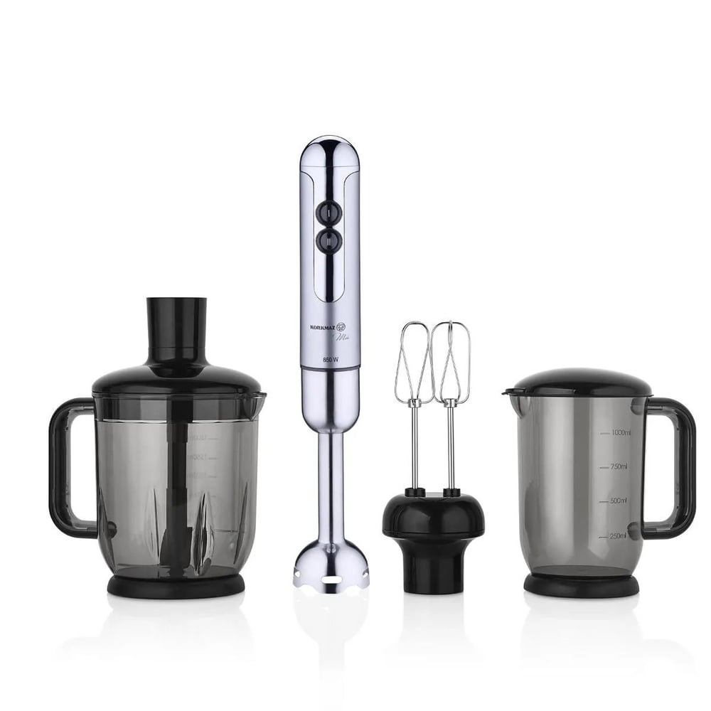 Korkmaz A447-16 Mia Mega Blender Set İnox/Krom