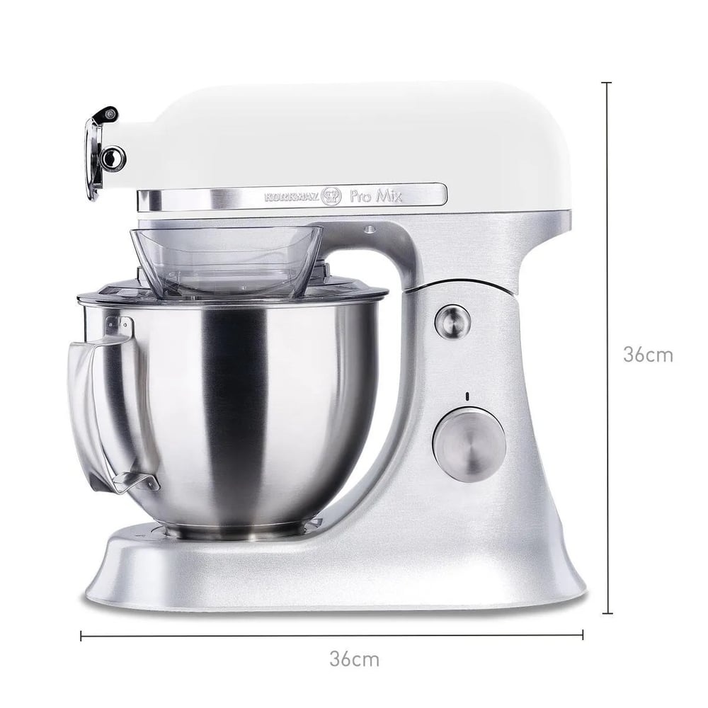 Korkmaz A470-04 Pro Mix Stand Mikser 1600W Vanilya/Satin