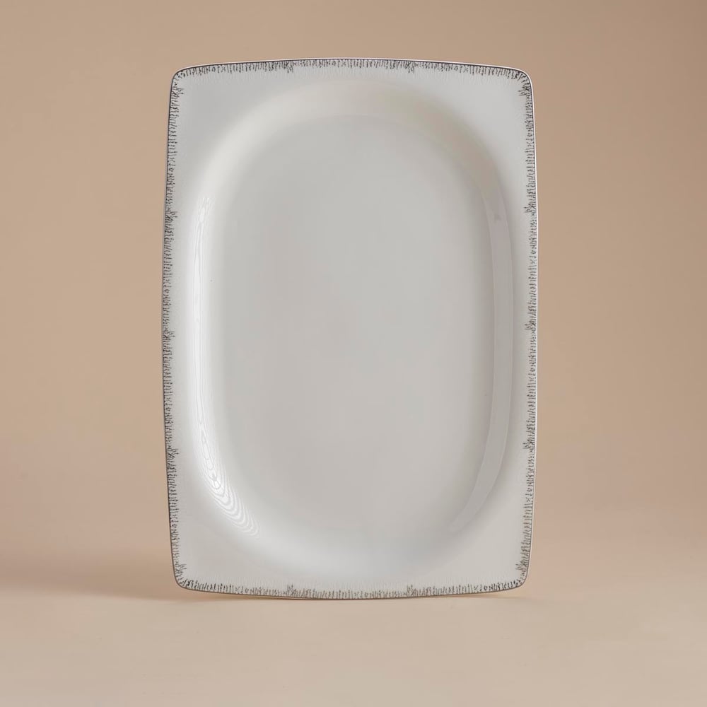 Korkmaz A8424 Bone Sel. 60 P Yemek Takımı (Kare)
