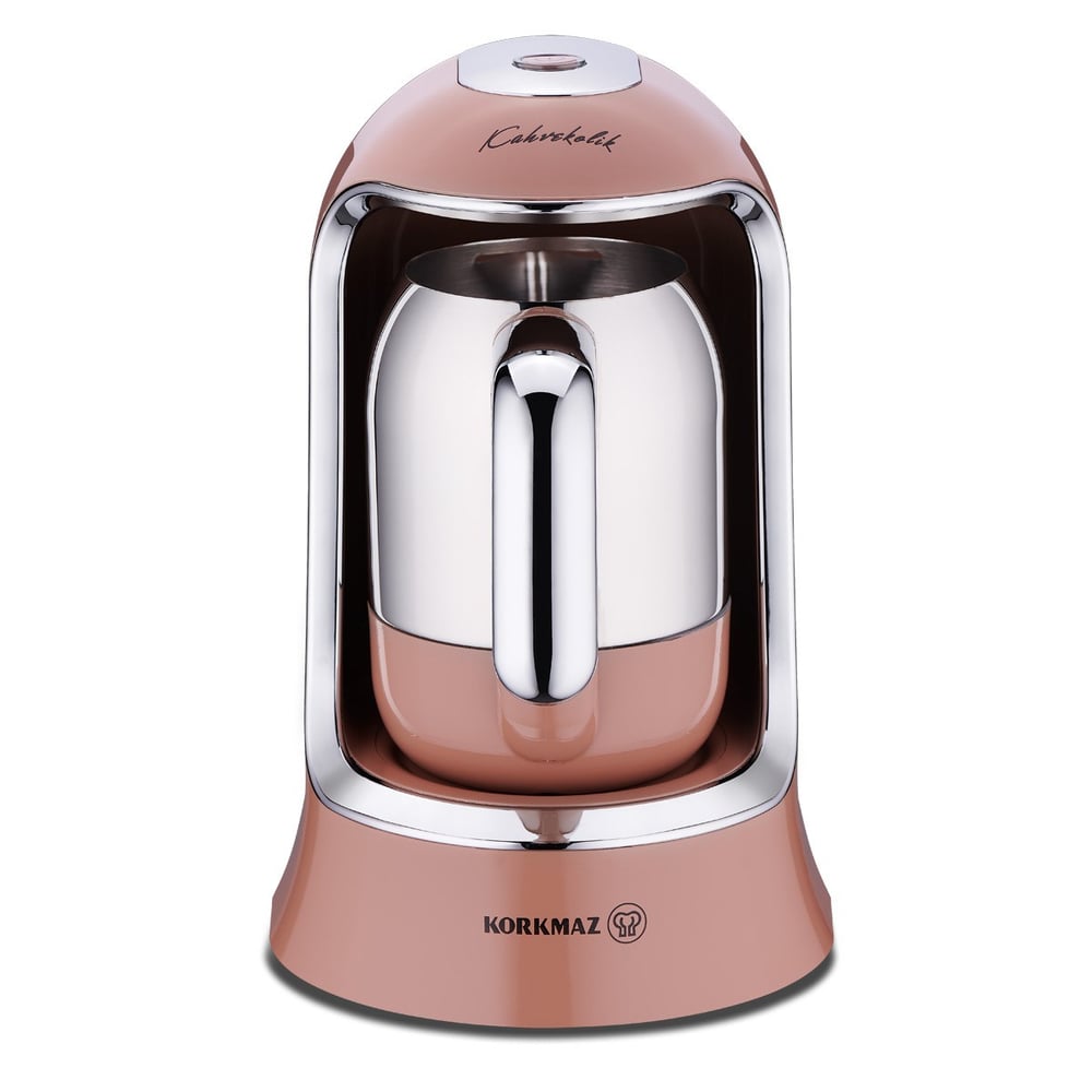 Korkmaz A860-17 Kahvekolik Otomatik Kahve Makinesi Mocha/Krom