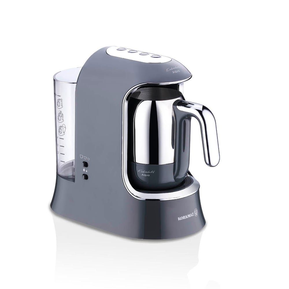 Korkmaz A862-08 Kahvekolik Aqua Kahve Makinesi Cosmica/Krom
