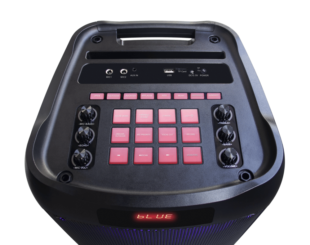 Leader LP-8100 Uhf Mikrofon Taşınabilir Ses Sistemi