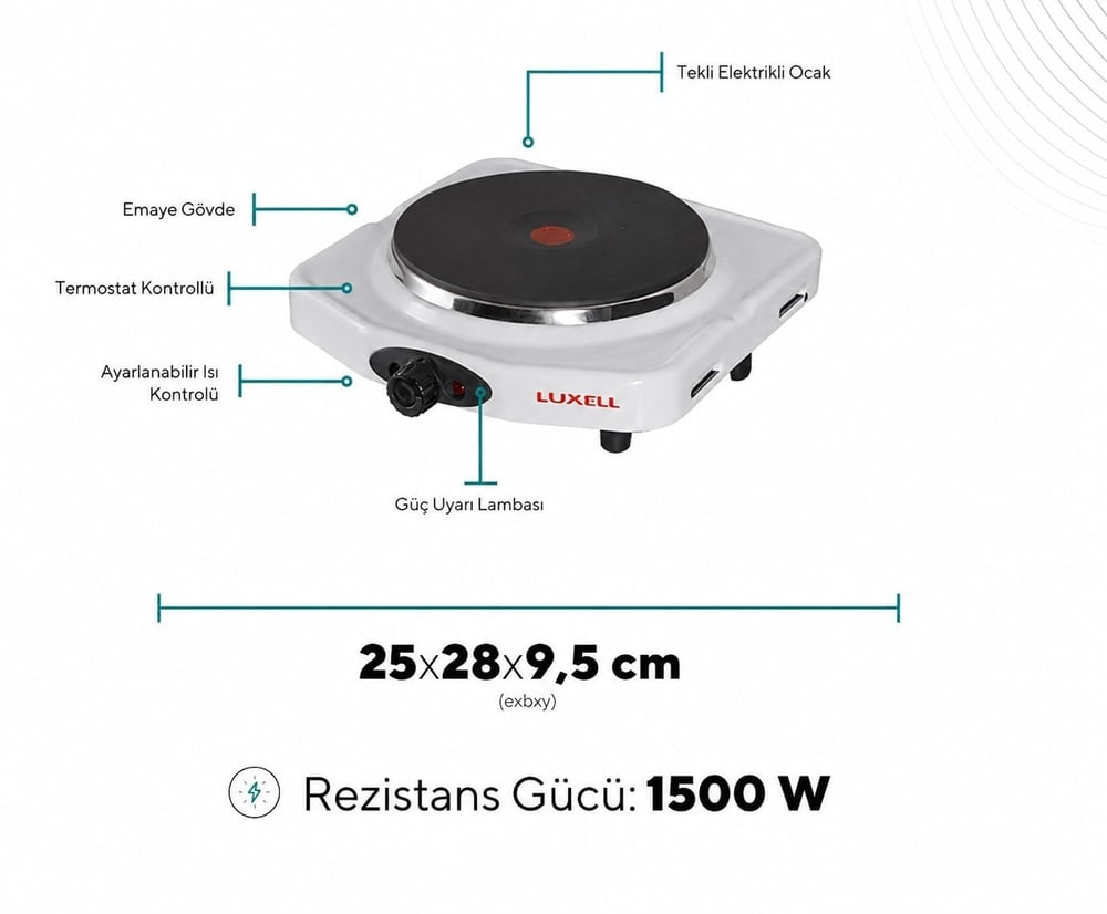 Luxell LX 7011 Tek Ocak