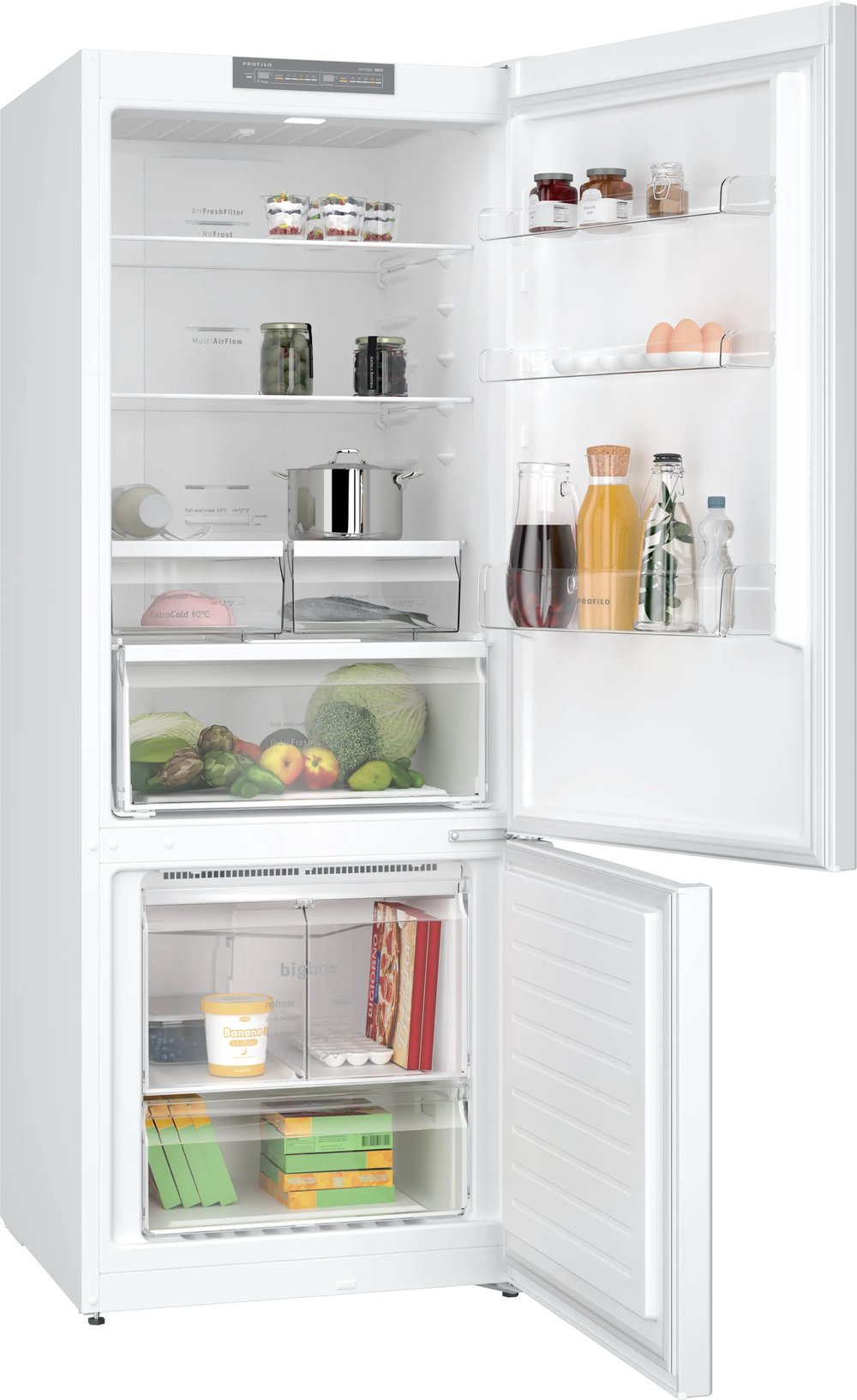 Profilo BD3055WEVN Beyaz Alttan Donduruculu Buzdolabı