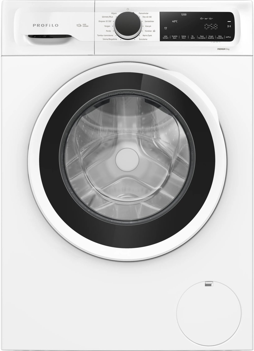 Profilo CGA242X3TR 9KG 1200 DVR Beyaz Çamaşır Makinesi