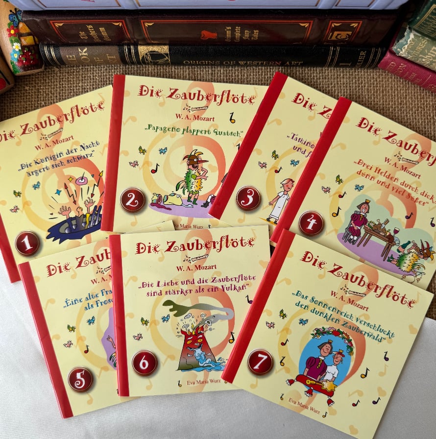 Die Zauberflöte 7 Kitap - W.A Mozart