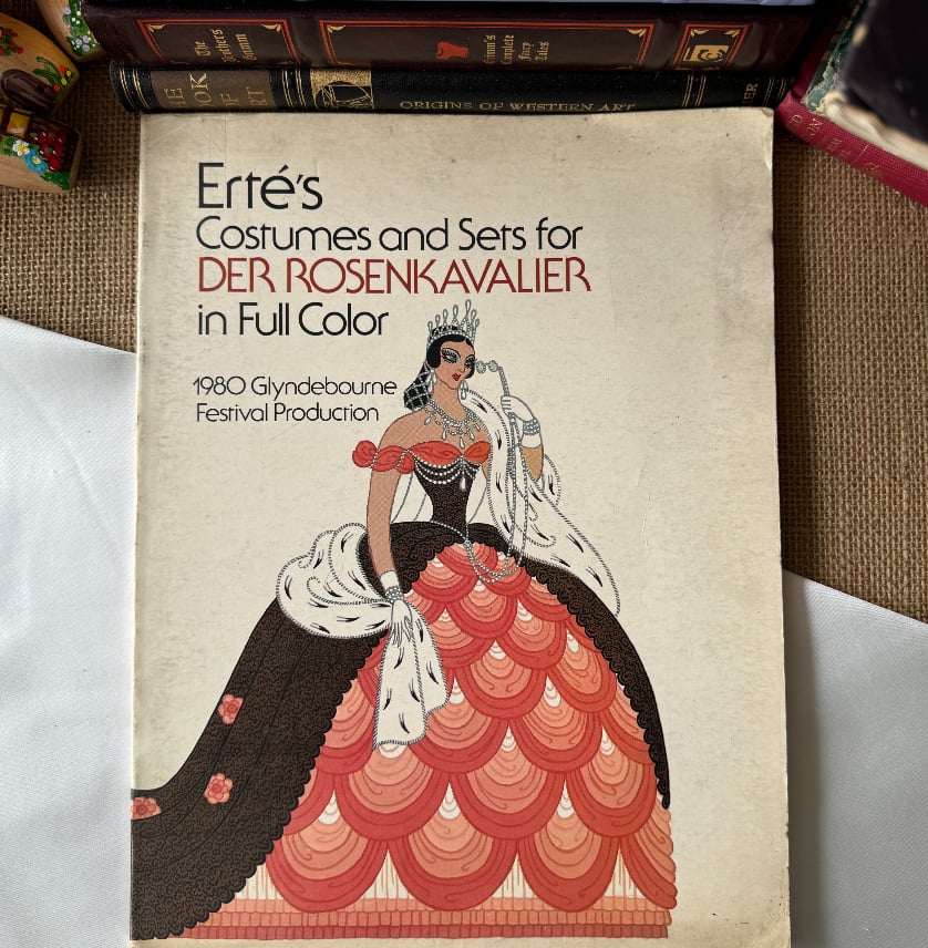 Erte's Costumes And Sets For Der Rosenkavelier in Full Color