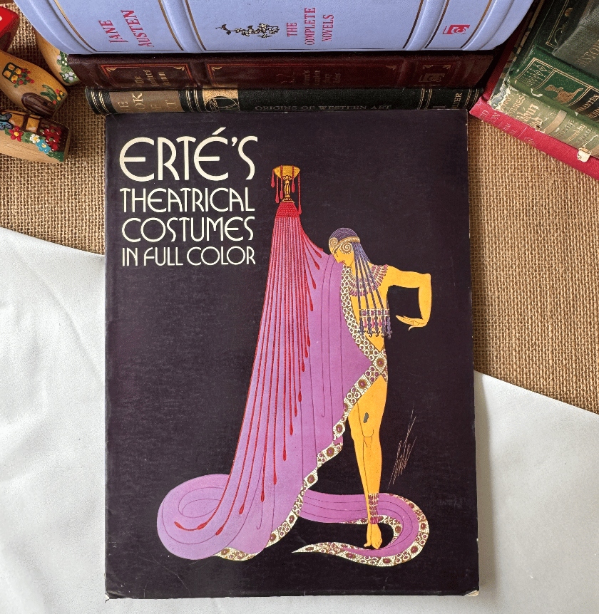Erte's Theatrical Costumes In Full Color