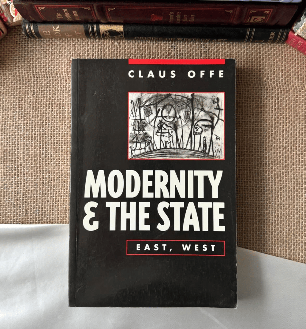Modernity and the State: East, West