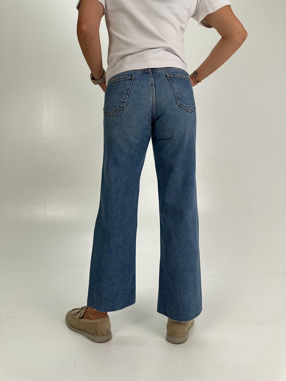 KESİK PAÇA BOYFİT JEAN