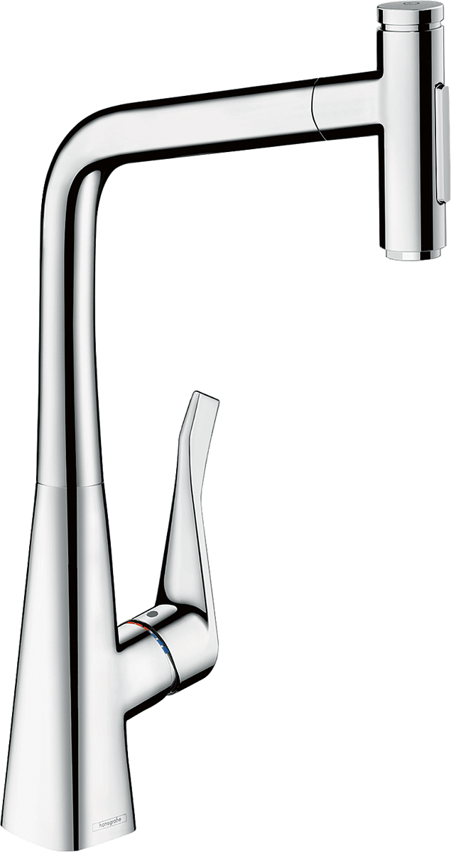 HansGrohe Metris Select Çekilebilir El Duşlu 1jet Gagalı Eviye Bataryası