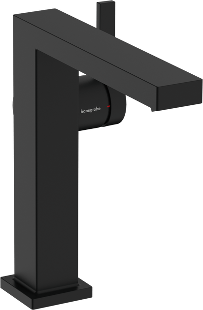 Hansgrohe Tecturis Satin Siyah Tek Kollu Lavabo bataryası