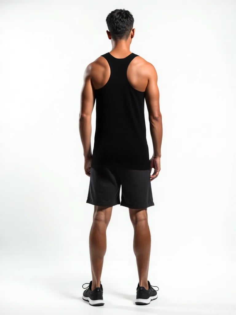 Seher Yıldızı Erkek Spor Atlet Siyah 6lı Paket