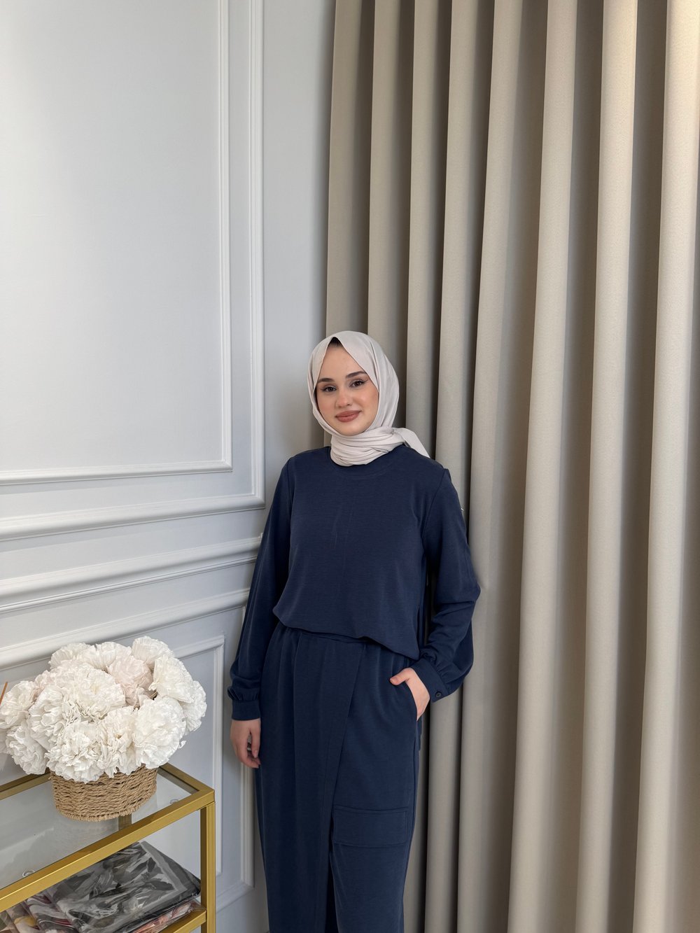 ALMARWAH Anvelop Eşofman Takım Lacivert