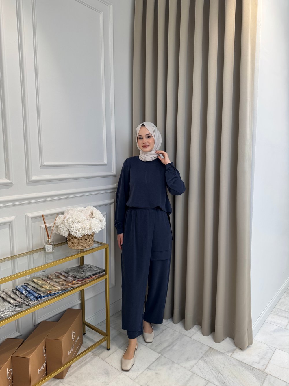 ALMARWAH Anvelop Eşofman Takım Lacivert