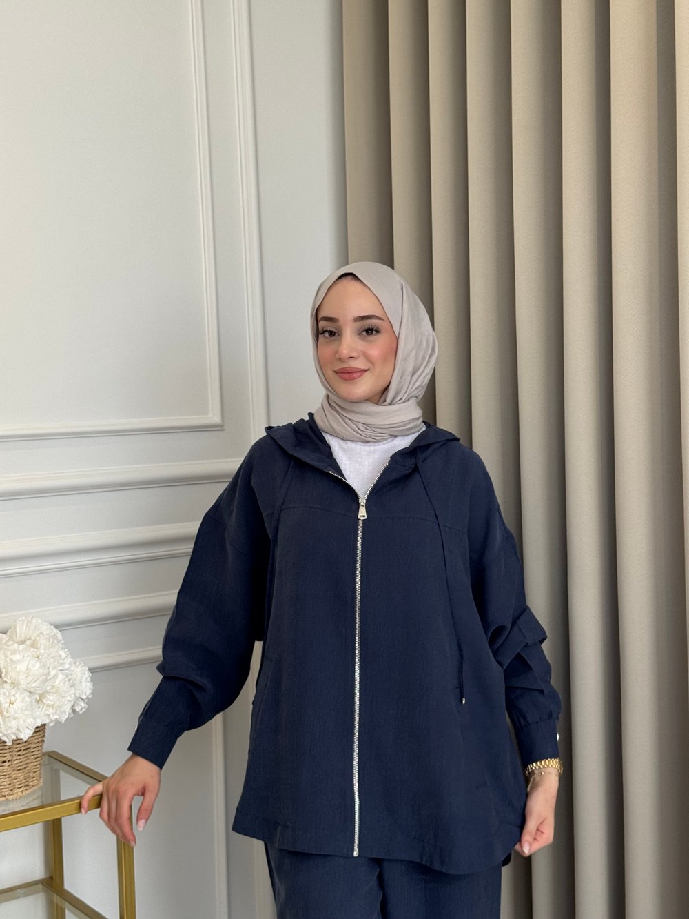 Mono Tensel Takım Lacivert