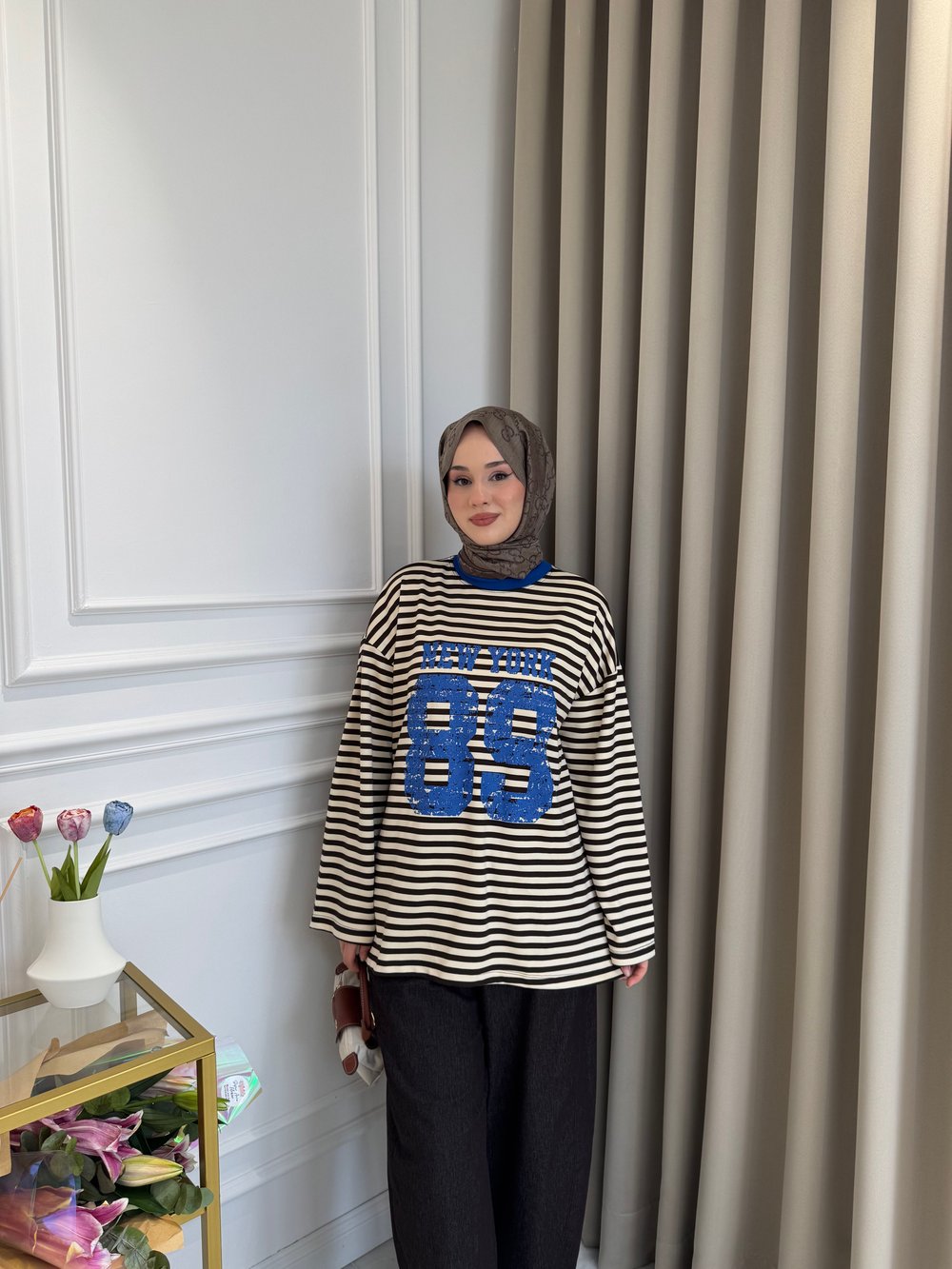 Neva T-Shirt Mavi