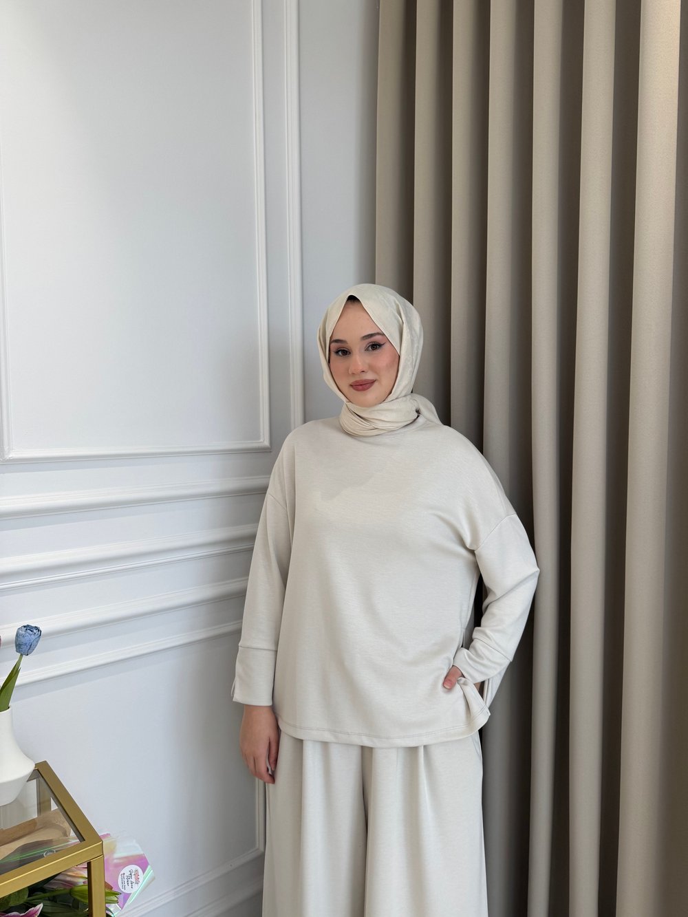 Soft Pantolon Takım Taş