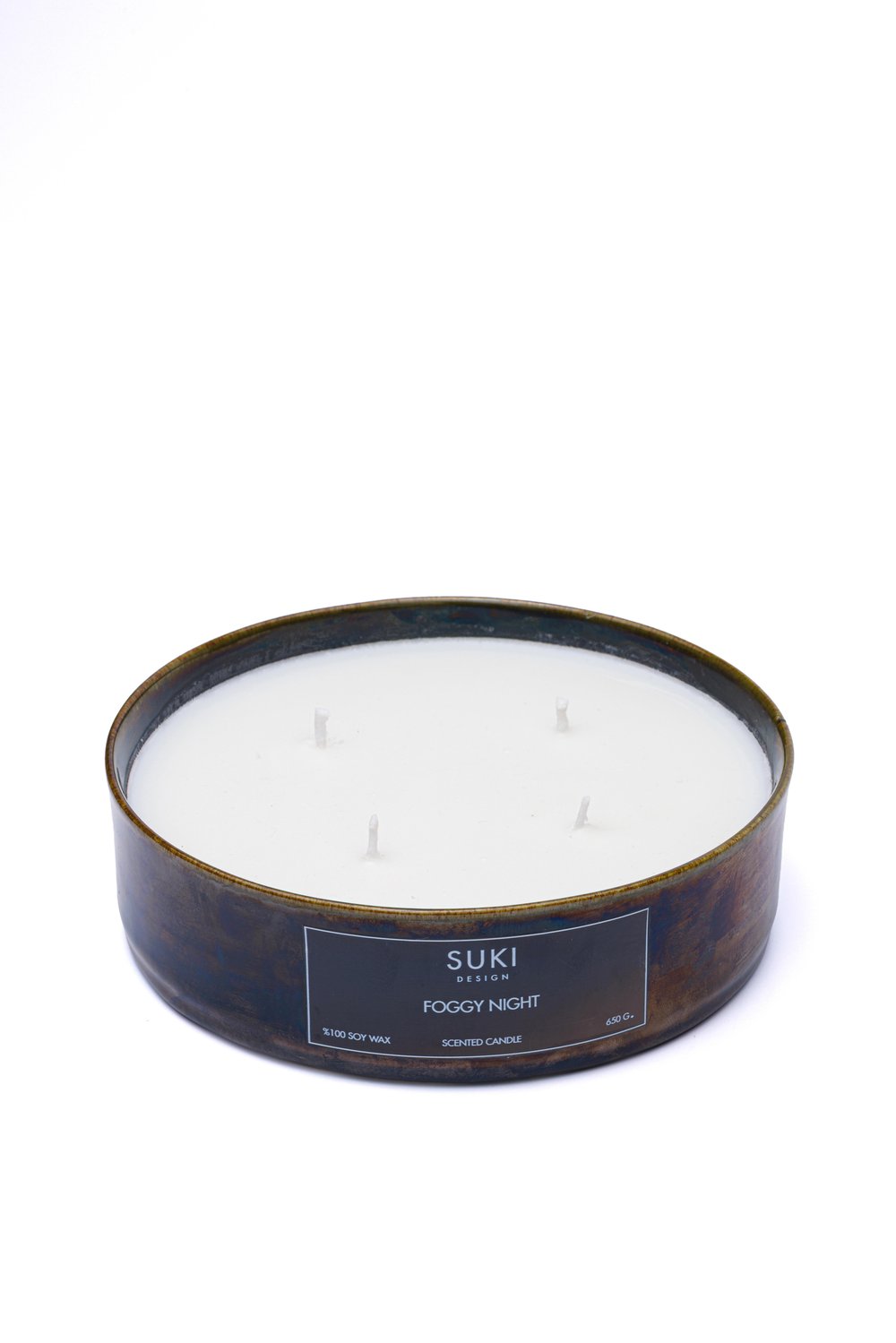Large Foggy Night Candle