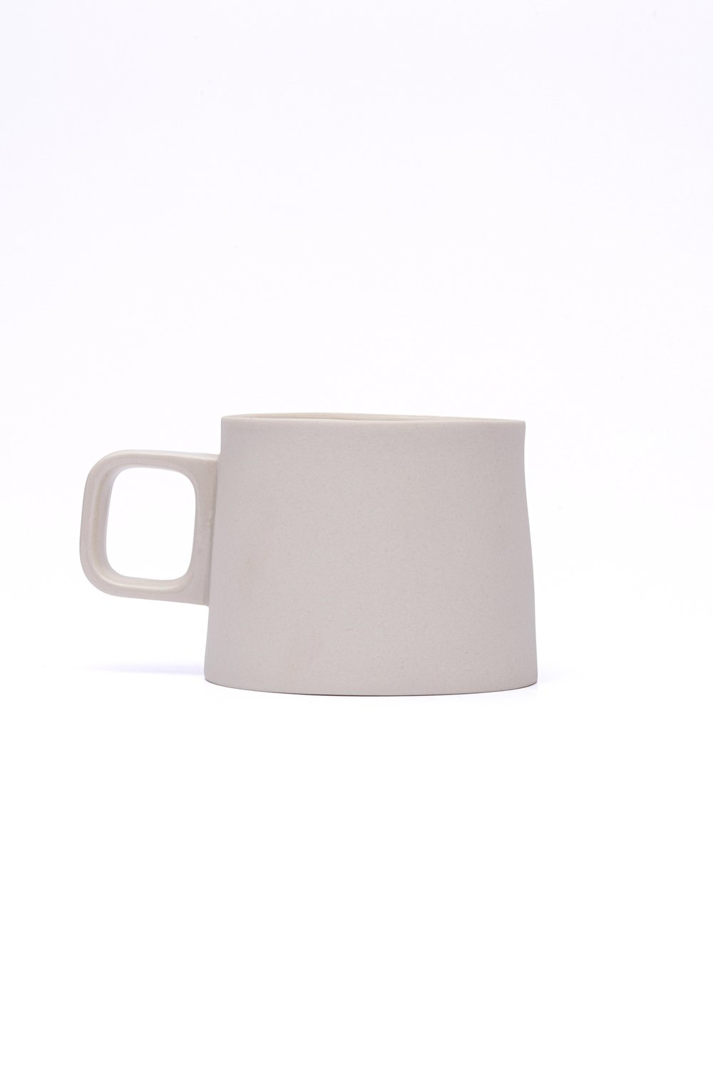 Secret Garden Collection Ivoire Voilé / Coffee-Tea Cup(Handle-matte cup)