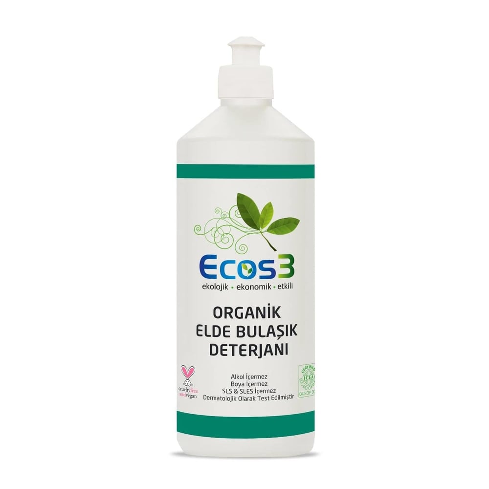ECOS3 ORGANIK ELDE YIKAMA BULAŞIK DETERJANI 500 ML
