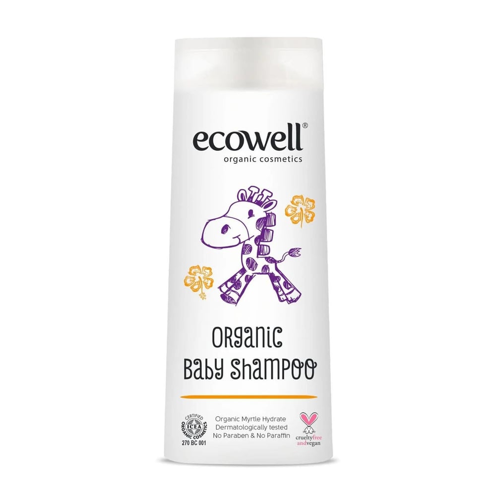 ECOWELL ORGANİK BEBEK ŞAMPUANI 300ML
