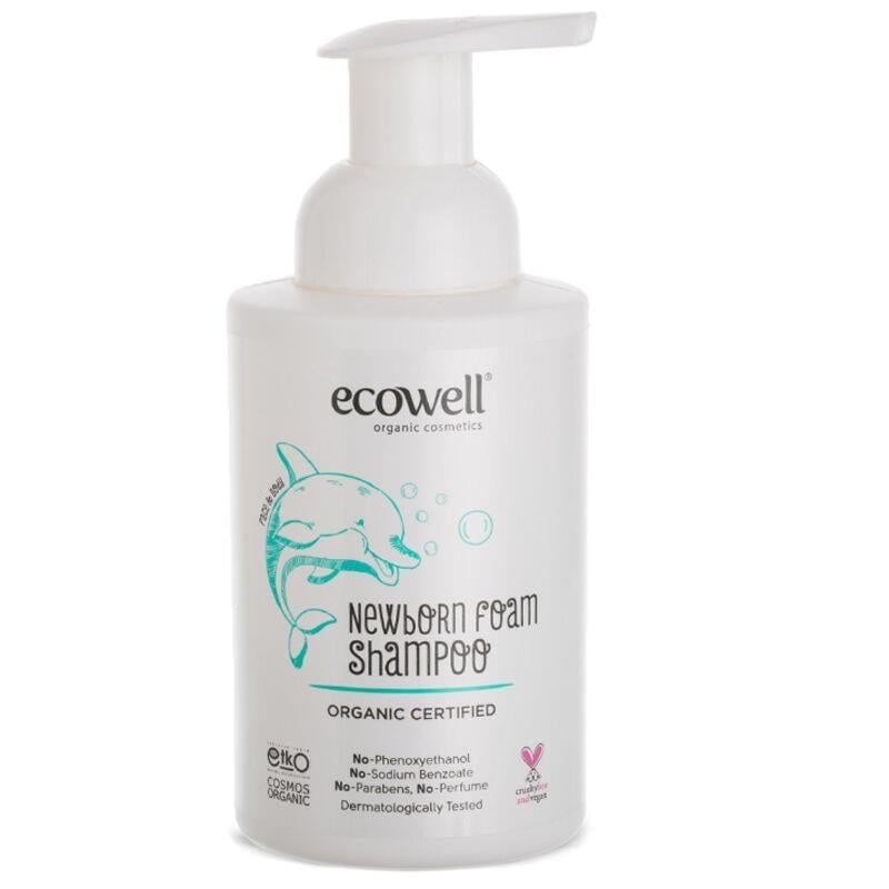 ECOWELL ORGANİK YENIDOĞAN KÖPÜK ŞAMPUAN 300 ML
