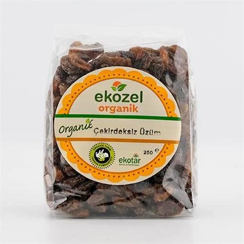 EKOZEL ORG.ÇEKİRDEKSİZ ÜZÜM 250G