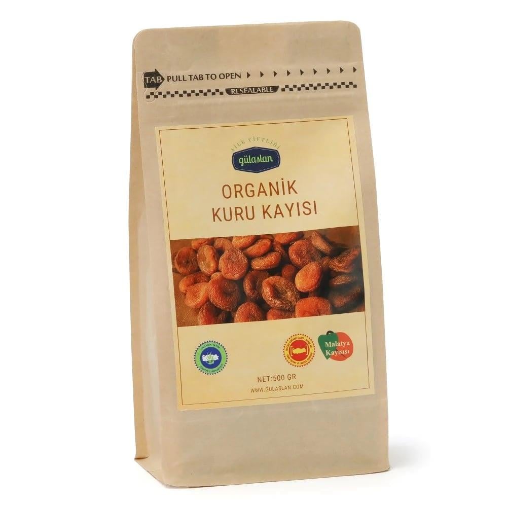 GÜLASLAN ORGANİK KURU KAYISI 500GR