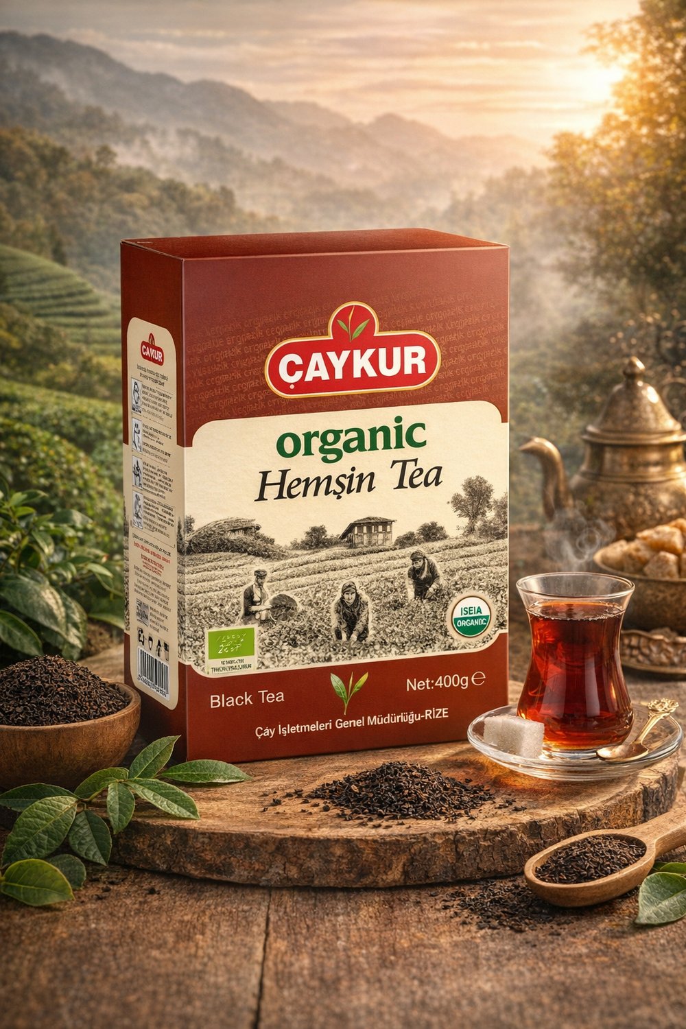 Organik Hemşin Çayı 400 gr umut organik