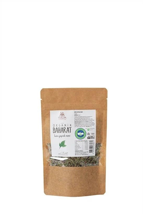 YERLİM ORGANİK BAHARAT KURU YAPRAK NANE