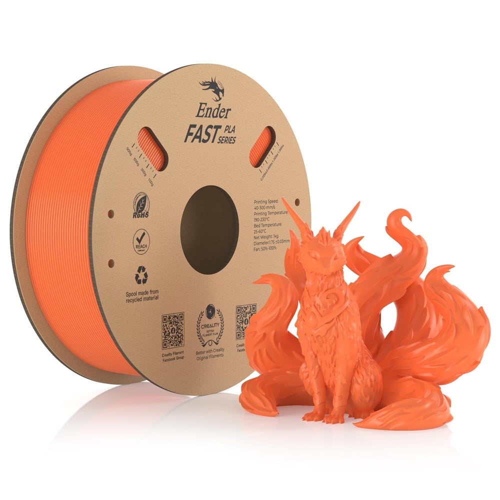 Creality Ender Fast PLA Turuncu 1.75mm 1kg