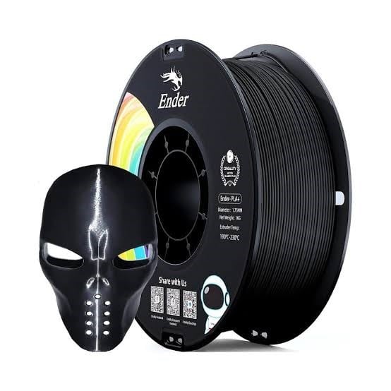 Creality Ender Plus PLA Filament Siyah 1.75mm 1kg